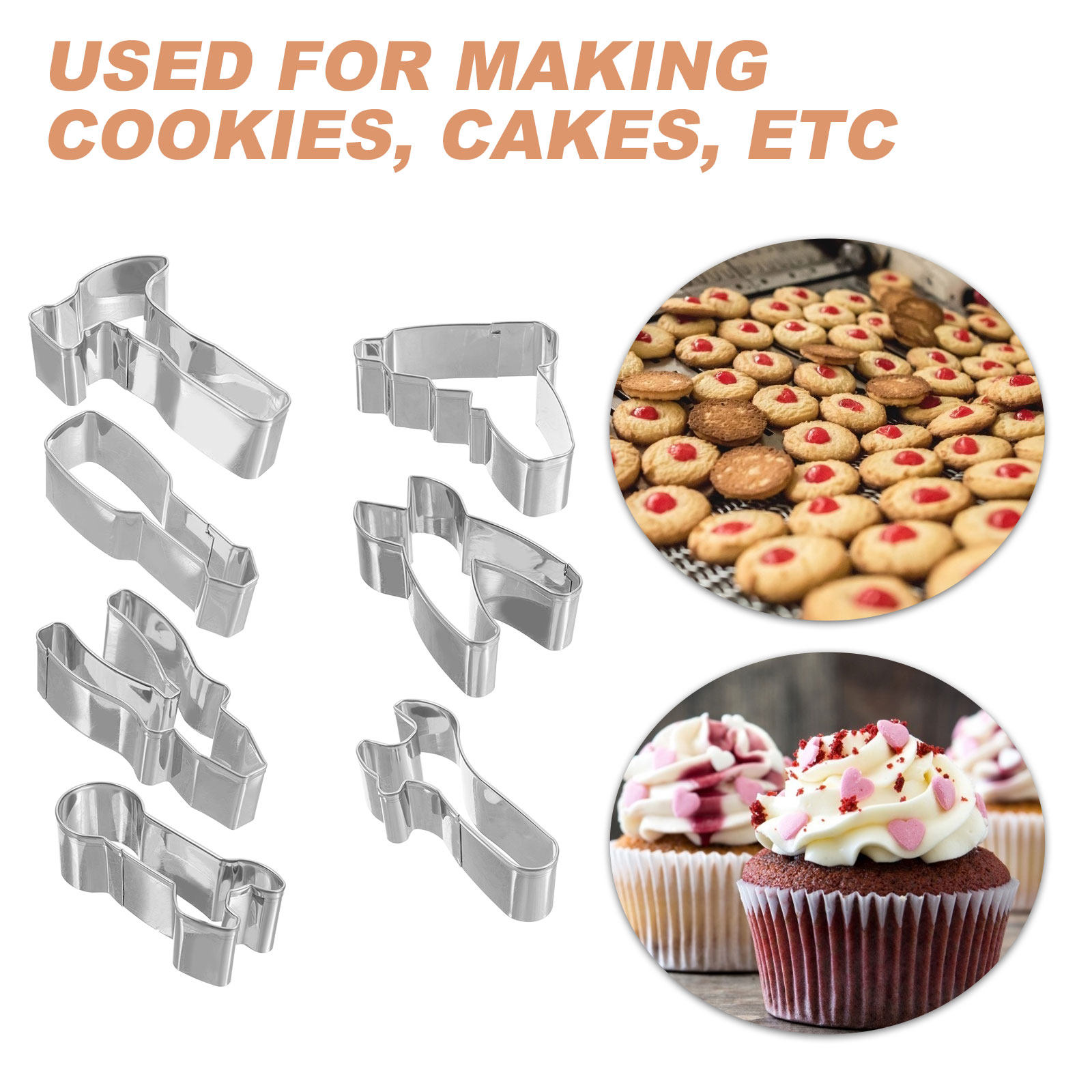 7Pcs Construction Tool Cookie  - Cookie Cutter Set avaliação e preço