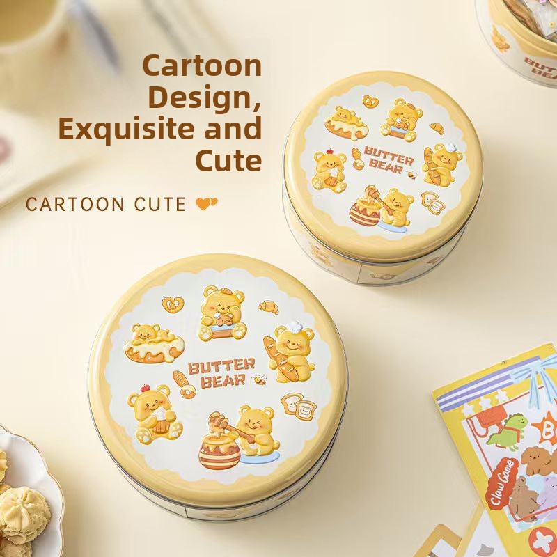 Home Use Cute Cartoon Biscuit  - Kitchen Baking Canisters avaliação e preço