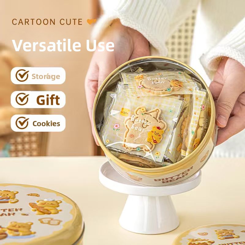 Home Use Cute Cartoon Biscuit  - Kitchen Baking Canisters avaliação e preço