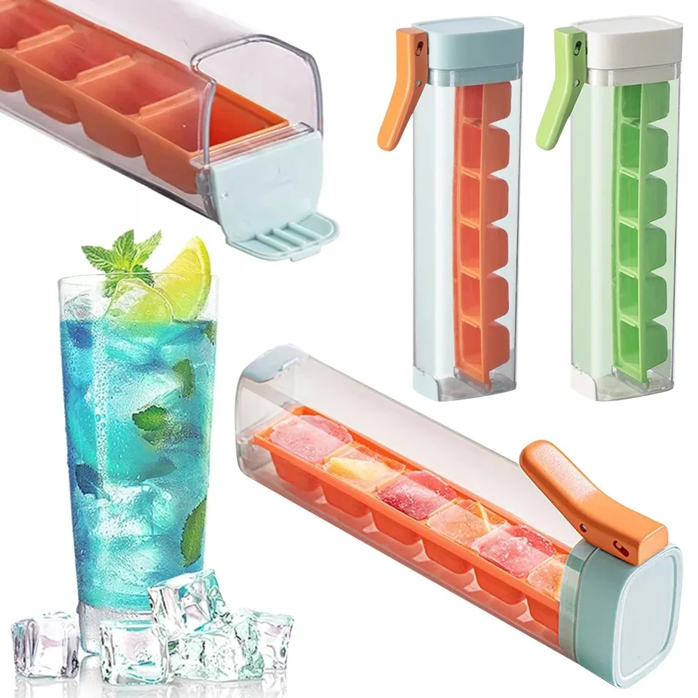 One-Hand Press Ice Cube Tray P - Kitchen Up avaliação e preço