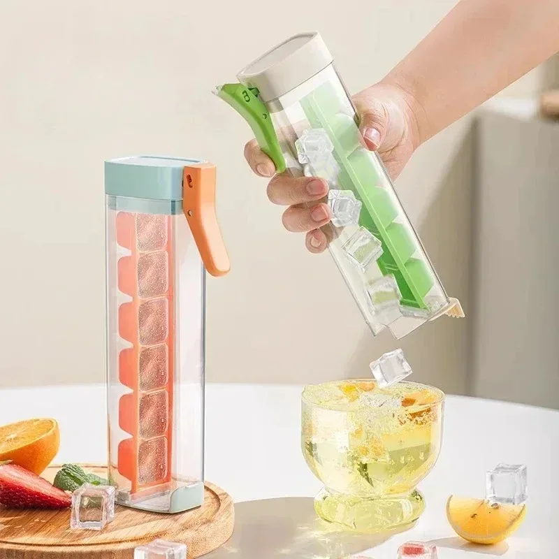 One-Hand Press Ice Cube Tray P - Kitchen Up avaliação e preço