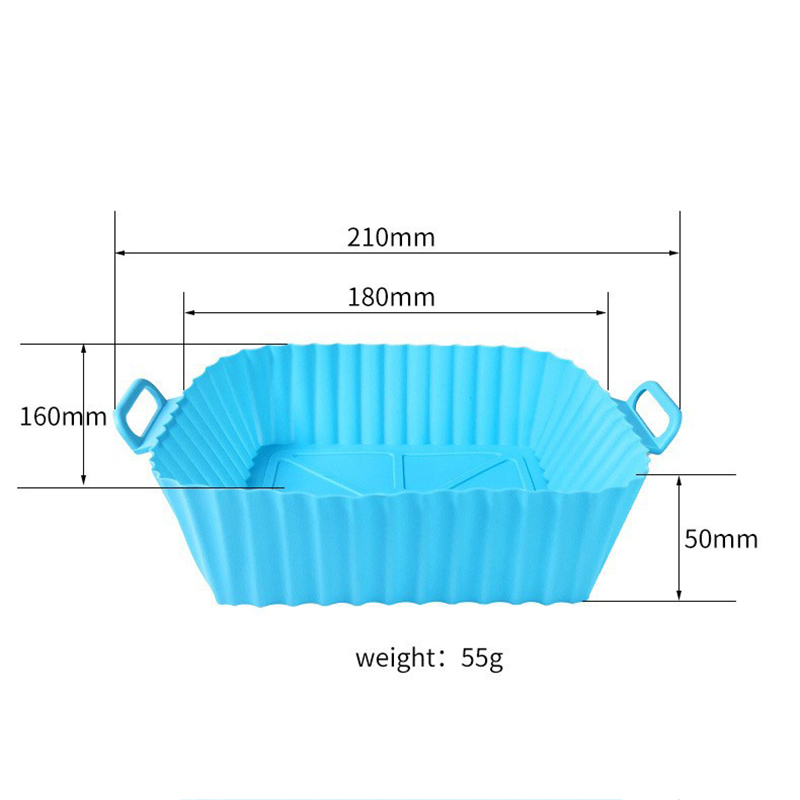 Silicone Fryer Mold Air Fryer  - Kitchen Baking Mat avaliação e preço