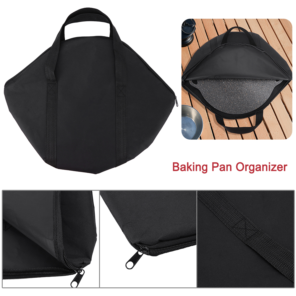 Baking Pan Storage Bag with Ha - Kitchen Baking Pan Storage avaliação e preço
