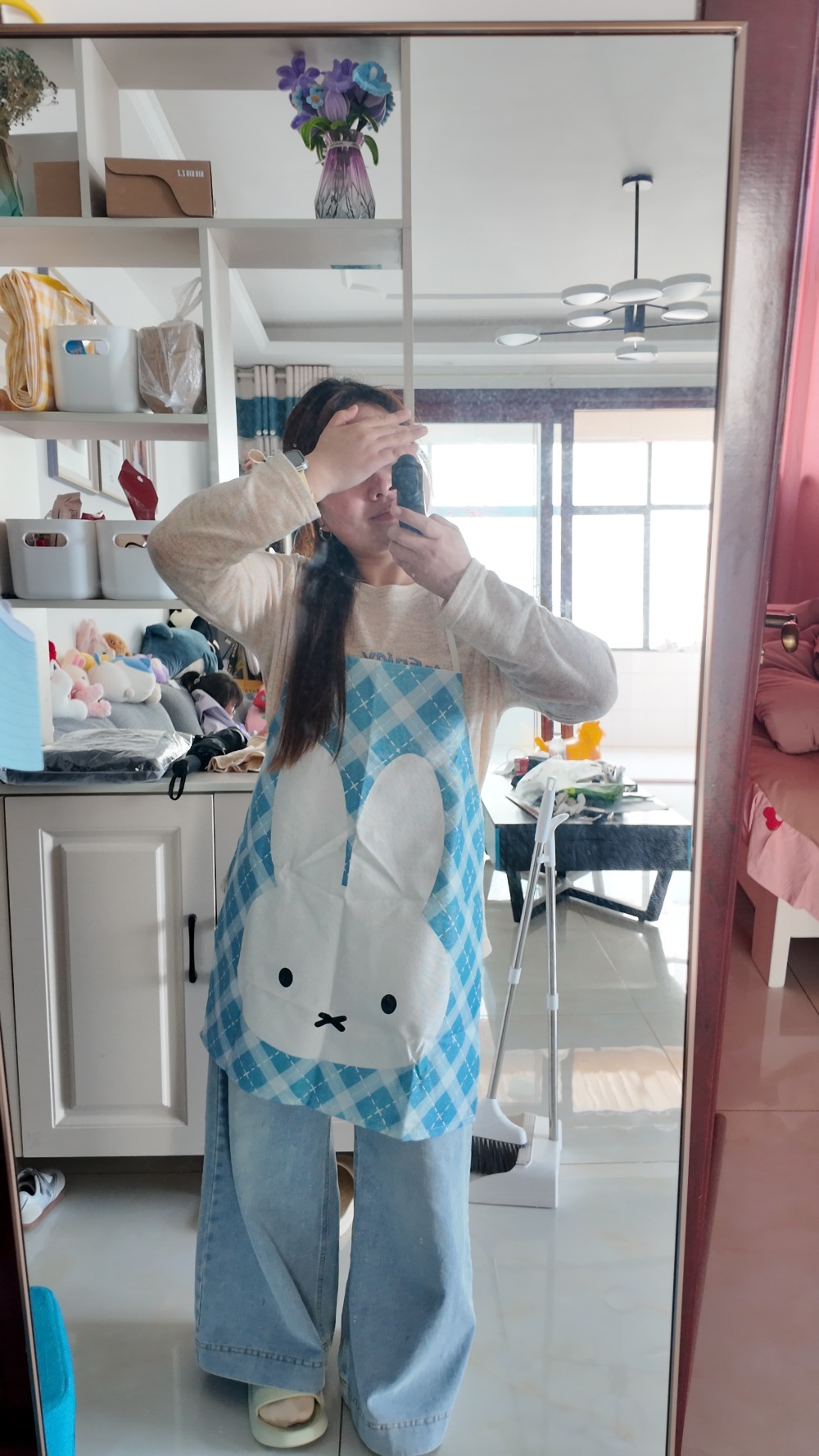 Miffy Kawaii Waterproof Fabric - Kitchen Baking Store avaliação e preço