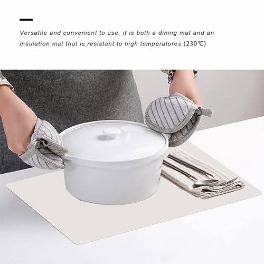 Silicone Placemats, Food-Grade - Kitchen Baking Mat avaliação e preço