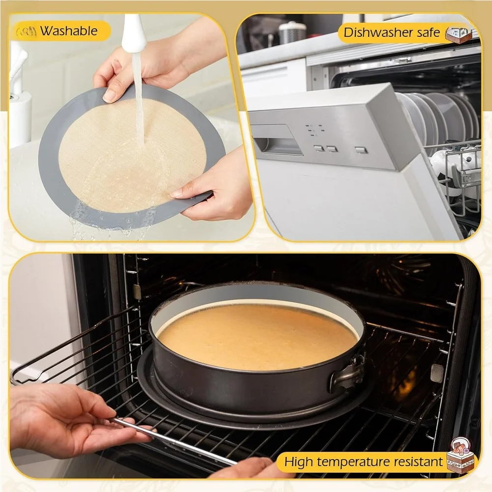 Silicone Oven Baking Mat Set N - Springform Pan Set avaliação e preço