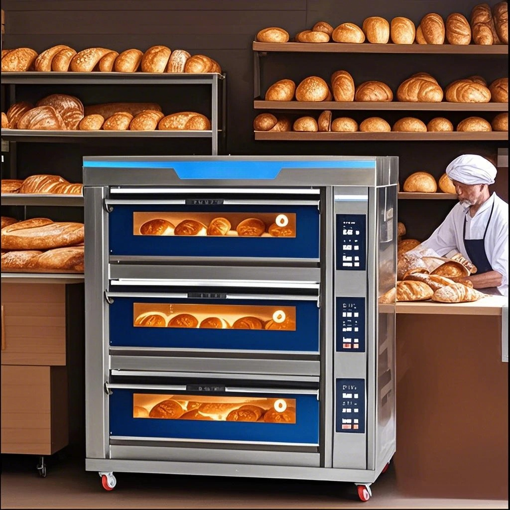 Oven,Commercial Industrial Bak - Commercial Kitchen Baking Oven avaliação e preço